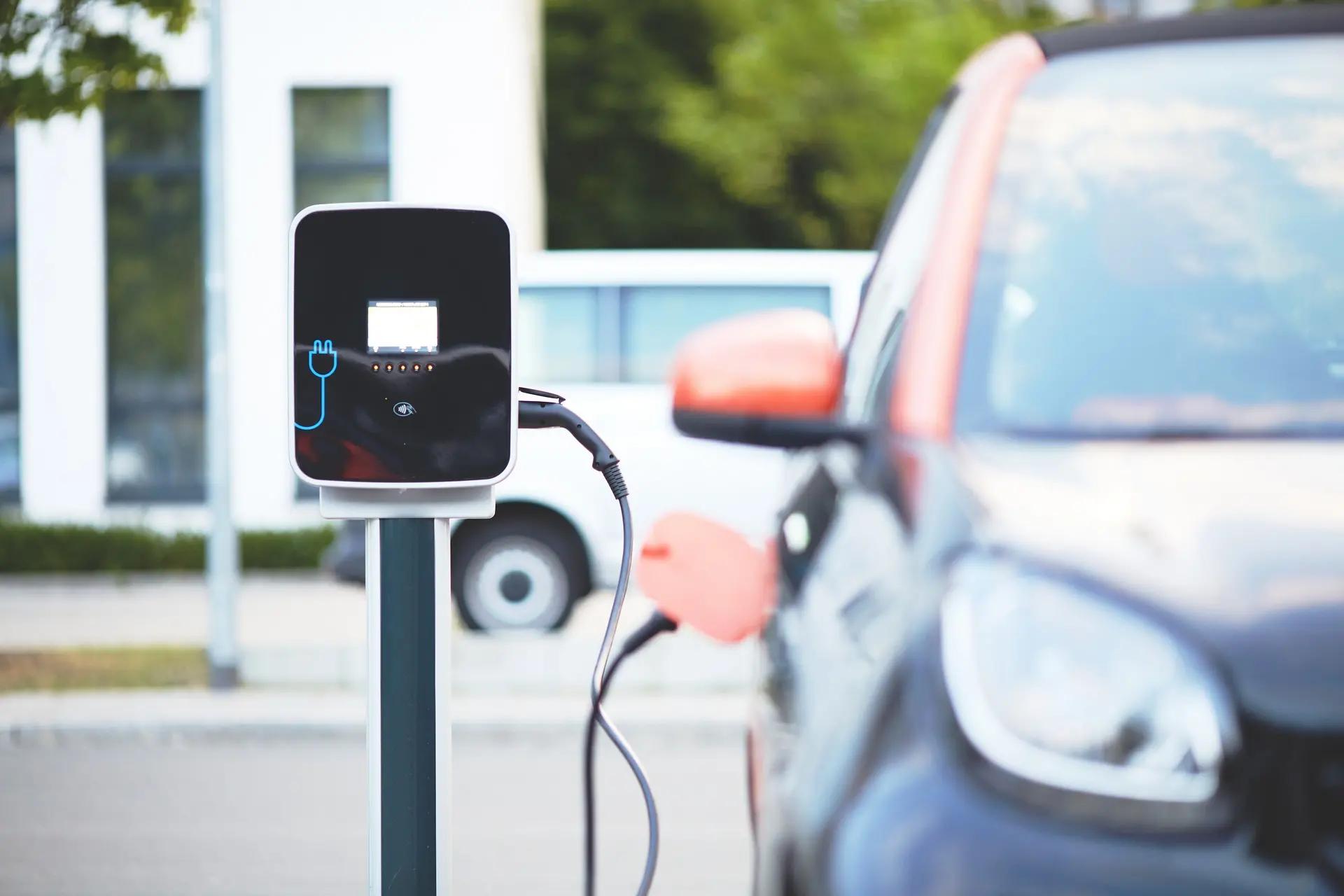 Pilha de carregamento de veículos eléctricos