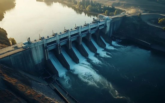 Barragem hidroelétrica